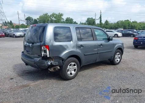 2011 Honda Pilot Lx z USA, uszkodzony, nr VIN 5FNYF4H24BB098226